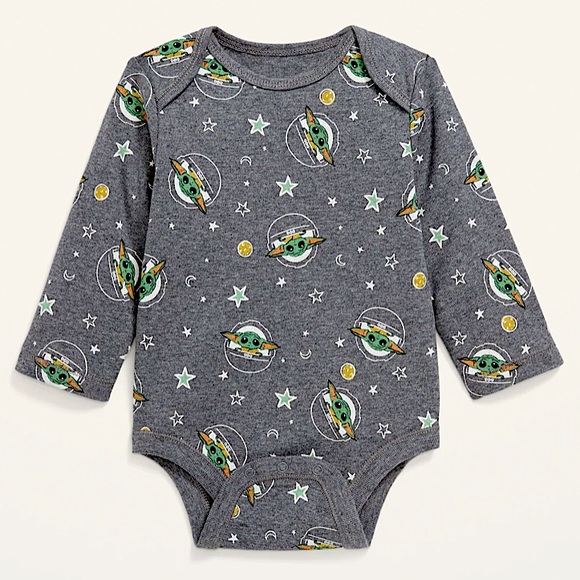 BABY BODYSUITS STAR WARS THE MANDALORIAN Size 12/18 months NWT! DISNEY - Picture 6 of 17